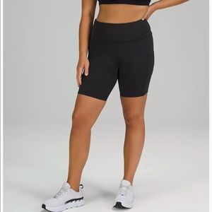 Lululemon fast and free bike shorts